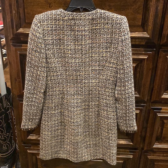 NWOT Gianni Bini Size 2 Tweed Dresd - Picture 6 of 6